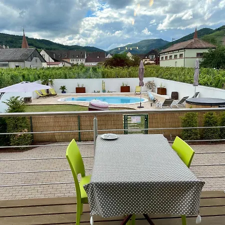 Gæstehus Alsacebnb - 12 Personnes Dans Le Vignoble - Piscine Privee & 4*