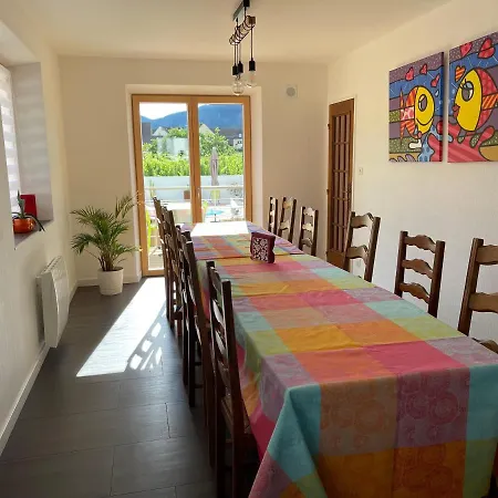 Alsacebnb - 12 Personnes Dans Le Vignoble - Piscine Privee & 4* Ammerschwihr