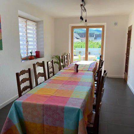 Alsacebnb - 12 Personnes Dans Le Vignoble - Piscine Privee &