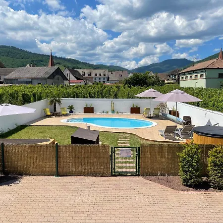 Guest house Alsacebnb - 12 Personnes Dans Le Vignoble - Piscine Privee & Ammerschwihr